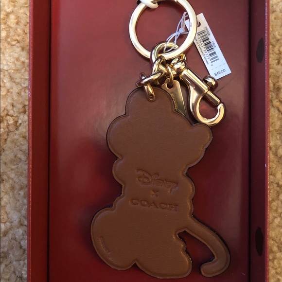 Sold Coach Minnie Mouse Keychain - Picture 3 of 4